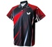Butterfly Streak Shirt - Black/Red