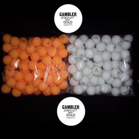 Gambler Bullet Gold 2-Star Balls - Pack of 72