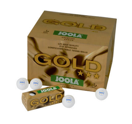 gold star. JOOLA Gold 3-Star - pack of