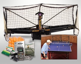 Newgy Robo-Pong 2050 with Free On-the-Go Bundle