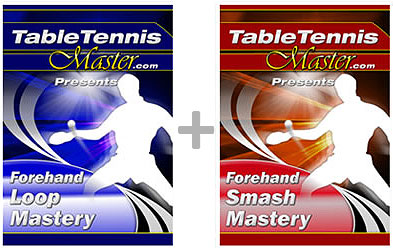 Forehand Loop and Smash Mastery DVD Bundle