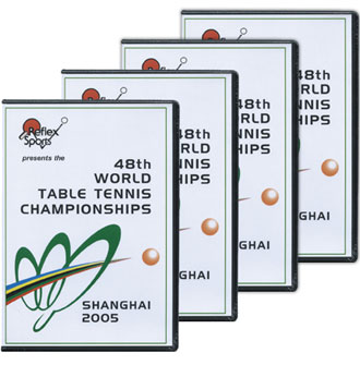 2005 World Table Tennis Championships - Shanghai - 4-DVD Set