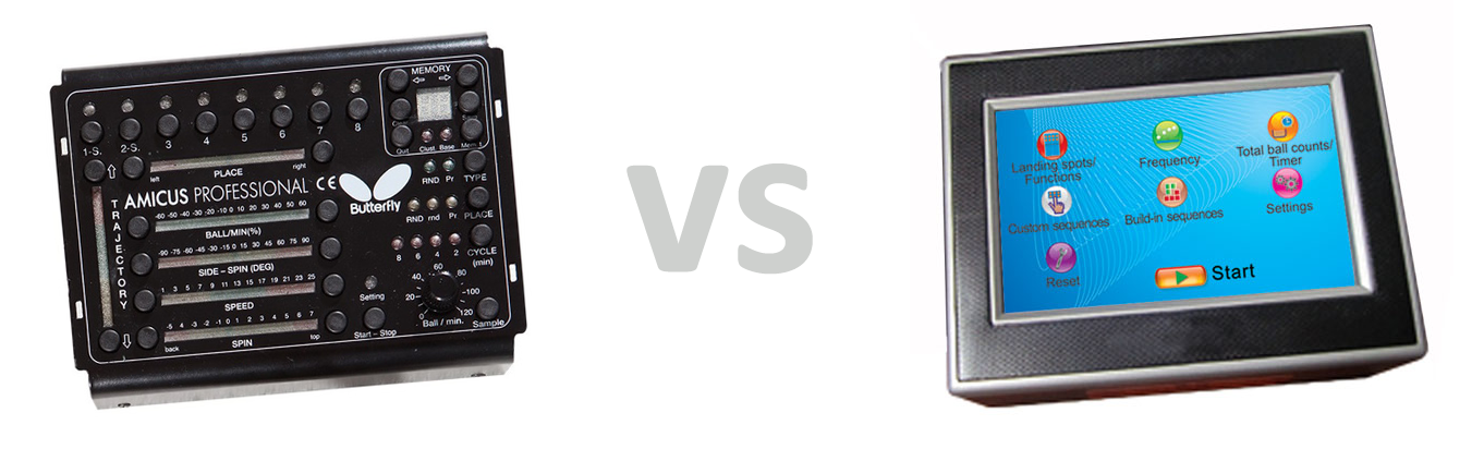 Butterfly Amicus Pro vs PP H2W Touch Pro