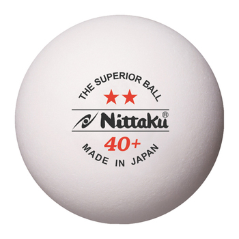 Nittaku 2-Star Superior Poly Balls - Pack of 12